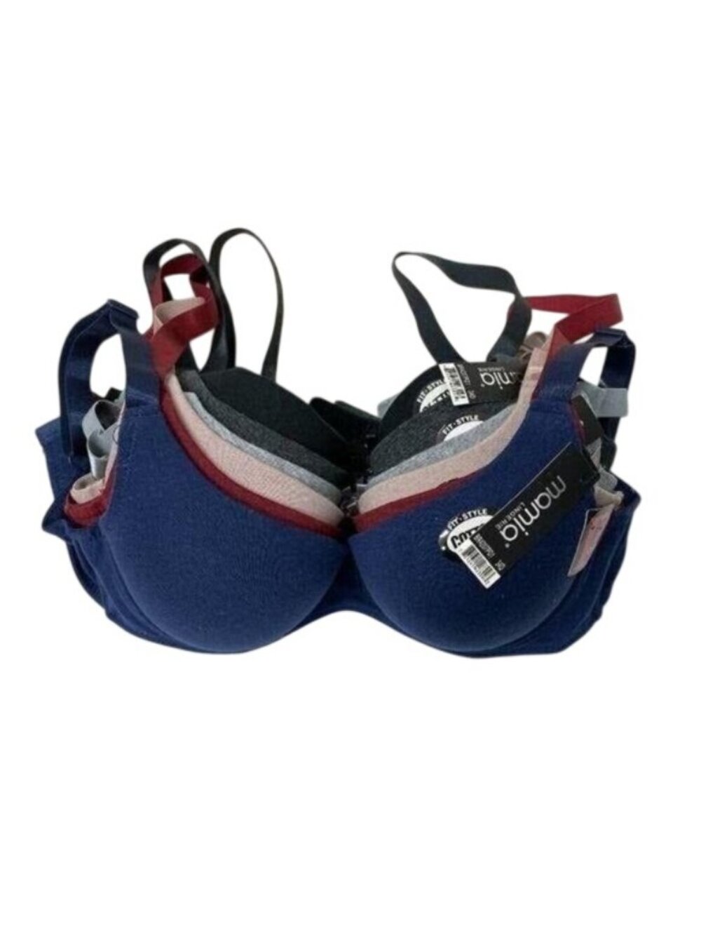 Bundle Of Six Cotton Blend Everyday Bras